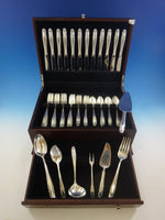 Stradivari by Wallace Sterling Silver Flatware Set For 12 Service 55 Pieces