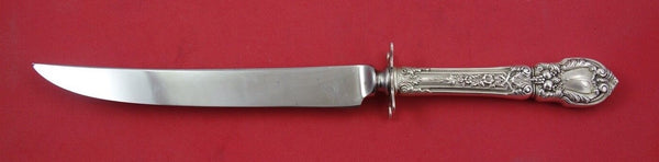 Charles II by Lunt Sterling Silver Steak Carving Knife  10 1/2"