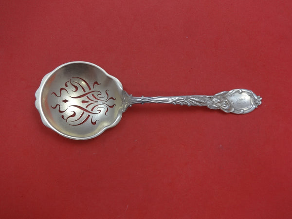 La Parisienne by Reed & Barton Sterling Silver Pea Spoon Gold Washed 9 1/8"