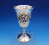 Rose by Stieff Sterling Silver Water Goblet #801 6 1/2" x 3 1/2" (#7808)