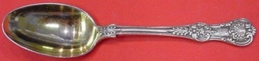 English King by Tiffany and Co Sterling Silver Pap Spoon Gold Washed 6"