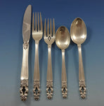 Sovereign Hispana by Gorham Sterling Silver Flatware Set For 12 Service 64 Pcs