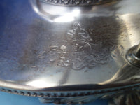 English Georgian Sterling Silver Epergne London 1812 Art Nouveau Women (#6127)