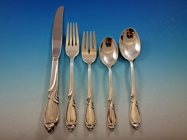 Rhapsody by International Sterling Silver Flatware Set for 8 Service 40 pieces