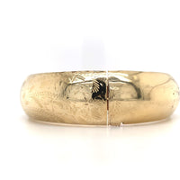 14k Yellow Gold Bangle Bracelet Jewelry 15.53dwt (#J5962)