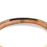 14k Yellow Gold Hinged Baby Bangle Bracelet Dated 1918 Jewelry (#J5970)