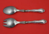Rosenborg by A. Dragsted Danish Sterling Silver Salad Serving Set 2pc HH 8 1/8"