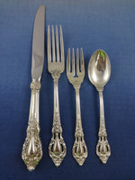 Eloquence by Lunt Sterling Silver Flatware Service Set 48 Pieces Dinner Size