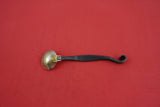 Arts and Crafts Sterling Teaspoon hand forged metal handle sterling bowl 5 1/8"