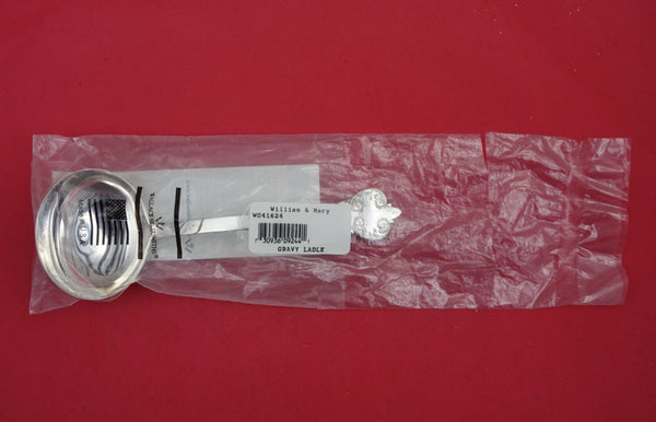 William and Mary by Wallace Sterling Silver Gravy Ladle 7 1/2" New Serving