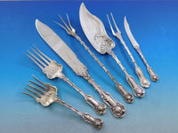 Imperial Queen by Whiting Sterling Silver Flatware Set Service 167 pieces Dinner