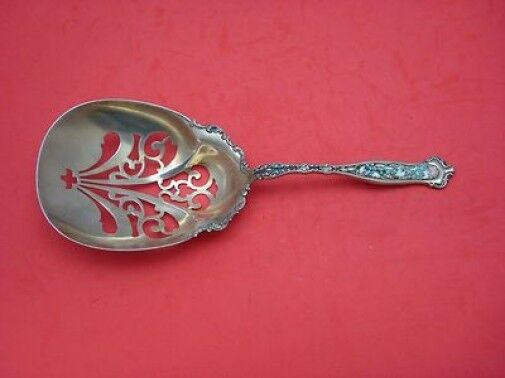 Dresden by Whiting Sterling Silver Saratoga Chip Server w/Vermeil & Enamel