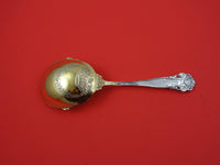 Georgian by Towle Sterling Silver Berry Spoon gold wash 7 3/4"