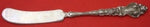 Douvaine by Unger Sterling Silver Nouveau Butter Spreader Flat Handle 6"