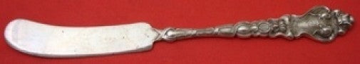 Douvaine by Unger Sterling Silver Nouveau Butter Spreader Flat Handle 6"