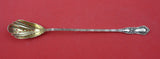 Gothic by Shiebler Sterling Silver Olive Spoon Long Gold Washed original 8 1/4"