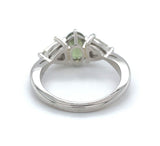 Platinum 1.28 Carat GIA Genuine Natural Alexandrite and Diamond Ring (#J6505)