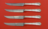 Francis I by Alvin Sterling Silver Steak Knife Set 4pc HHWS  Custom Made 8 1/2"