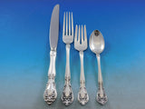 Chateau Rose by Alvin Sterling Silver Flatware Set for 12 Service 153 pcs Dinner
