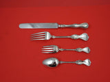 Duke of York by Whiting Sterling Silver Dinner 4-piece Place Setting w/ mono