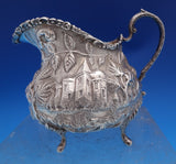 Baltimore Rose by Schofield Sterling Silver Sugar Creamer Set 2pc (#8479)