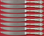 Sir Christopher by Wallace Sterling Silver Steak Knife Set 8pc Not Serr Custom