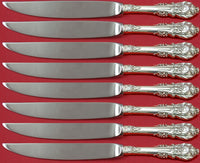 Sir Christopher by Wallace Sterling Silver Steak Knife Set 8pc Not Serr Custom