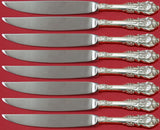 Sir Christopher by Wallace Sterling Silver Steak Knife Set 8pc Not Serr Custom