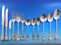 Chrysanthemum by Durgin Sterling Silver Flatware Set for 12 Service 154 Pieces