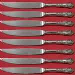 French Renaissance by Reed & Barton Sterling Steak Knife Set 8pc Not Serr Custom