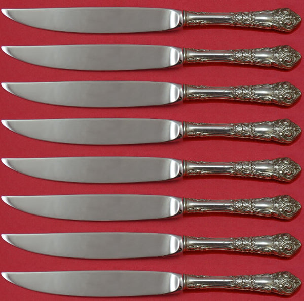 French Renaissance by Reed & Barton Sterling Steak Knife Set 8pc Not Serr Custom