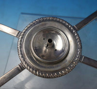 Augustin Lesage English Georgian Sterling Silver Warming Stand w/ Burner (#5703)