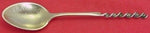 Twist by Gorham Sterling Silver Demitasse Spoon Souvenir Houston Tx 4"