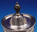 Hardy Brothers English Silverplate Tea Caddy w/ Wood Finial #7674 (#9228)