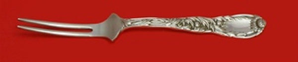 Chrysanthemum by Tiffany and Co Sterling Silver Spinach Fork 6 7/8" Custom