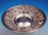 Rose by Stieff Sterling Silver Candy Dish w/Monogram #53 1 1/8" x 5 1/4" (#9132)