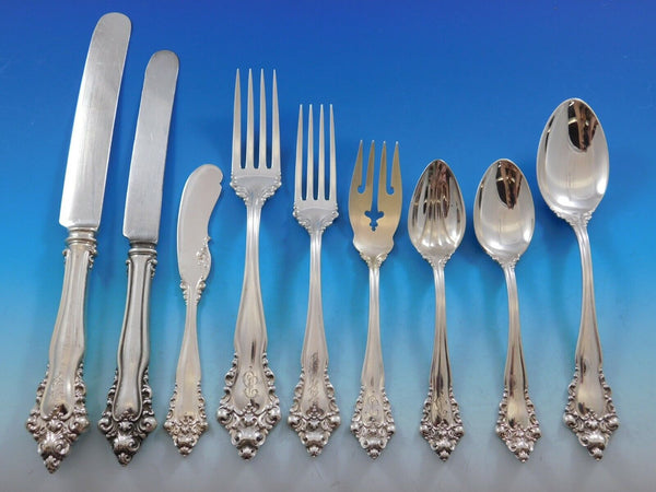 La Splendide by Reed & Barton Sterling Silver Flatware Service Set 123 pc Dinner