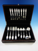 Robert Bruce by Graff, W, D Sterling Silver Flatware Set for 8 Service 48 pieces