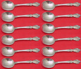 Melrose by Gorham Sterling Silver Cream Soup Spoon Set 12 pieces 6 1/4"