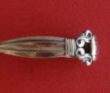 Acorn by Georg Jensen Sterling Silver Baby Spoon Bent Handle Original 3 3/4"