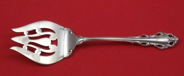 Dresden Scroll by Lunt Sterling Silver Cold Meat Fork 7 3/4" Serving Heirloom