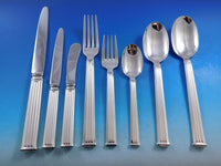 Triade by Christofle France Silverplated Flatware Set 8 Service 66 pcs Dinner