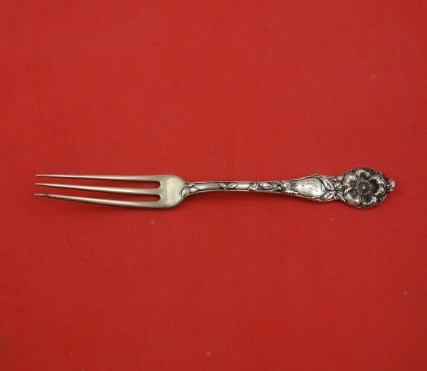 Wild Rose by Watson Sterling Silver Strawberry Fork 4 7/8" Heirloom Silverware