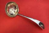 Applied Metals by Gorham Sterling Sugar Sifter Ladle GW Copper Gold Leaves 6 7/8