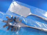 Wild Rose by International Sterling Italian Pasta Server Set 2pc HHWS Custom