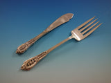 Rose Point by Wallace Sterling Silver Flatware Set for 8 Service 41 pcs Dinner