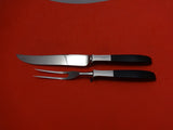 Contrast by Lunt Sterling Silver Steak Carving Set 2-Piece Mid Modern Century