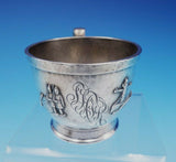 Whiting Sterling Silver Baby Cup Hand Hammered with Applied Toys #2540A (#3520)