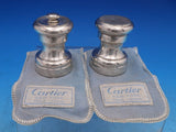 Traditional by Cartier Sterling Silver Salt and Pepper Shaker Set 2pc (#7495)