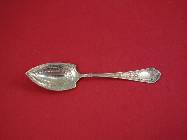 Cleopatra by Schulz and Fischer Sterling Silver Jelly Spoon with Shield Bowl BC